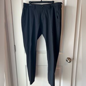 DU/ER Men's Black Taper Fit Pants. 36 x 30